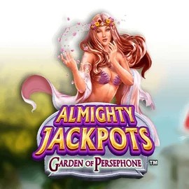 Almighty Jackpots: Garden of Persephone logo by Novomatic at 711 Casino