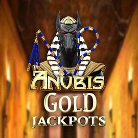 Anubis Gold Jackpots logo by Inspired Gaming at 711 Casino