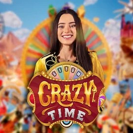 Crazy Time logo – Live Casino by Evolution at 711 Casino