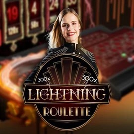 Lightning Roulette game by Evolution – logo hosted on 711 Casino