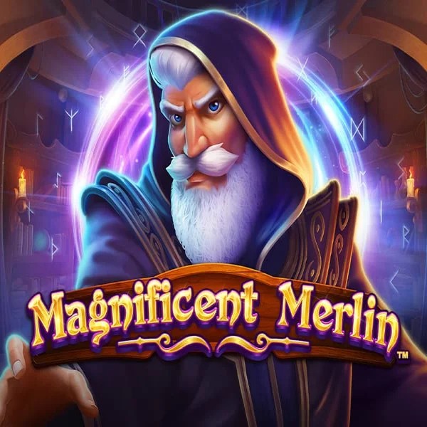 Magnificent Merlin casino game by Greentube – featured logo at 711 Casino