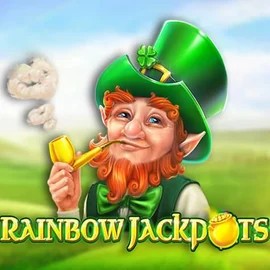 Rainbow Jackpots by Red Tiger Gaming, showcased at 711-casino-be.com – game logo